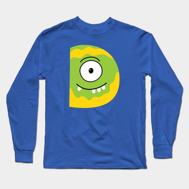 monster D Long Sleeve T-Shirt by salimax